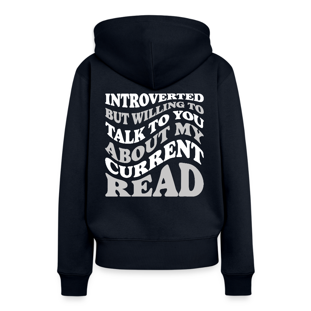 Frauen Premium Hoodie - Navy