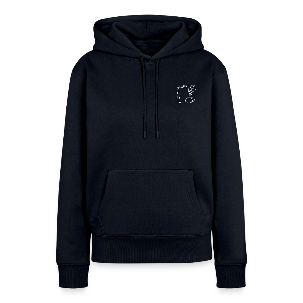 Frauen Premium Hoodie - Navy