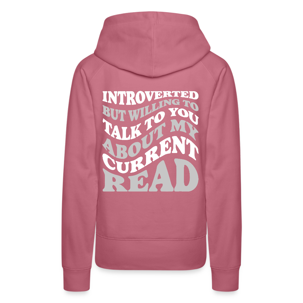 Frauen Premium Hoodie - Malve