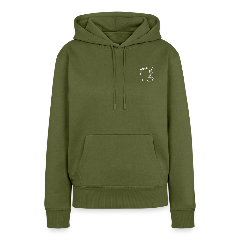 Frauen Premium Hoodie - Khaki