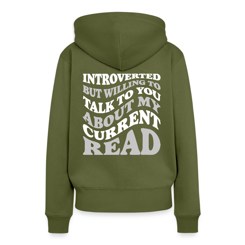 Frauen Premium Hoodie - Khaki