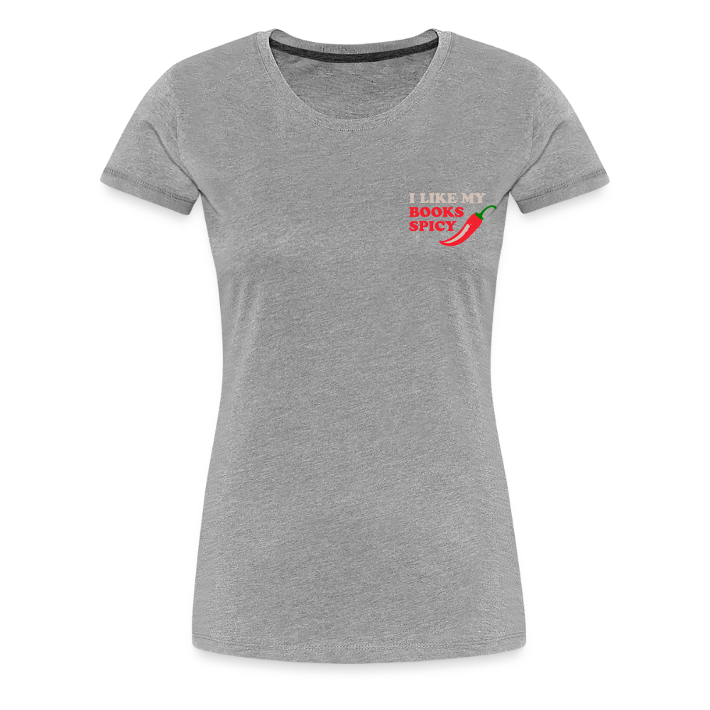 Frauen Premium T-Shirt - Grau meliert