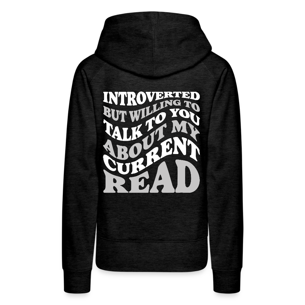 Frauen Premium Hoodie - Anthrazit