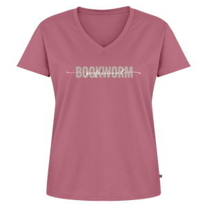 Frauen Bio-T-Shirt mit V-Ausschnitt von Stanley & Stella - Mauve