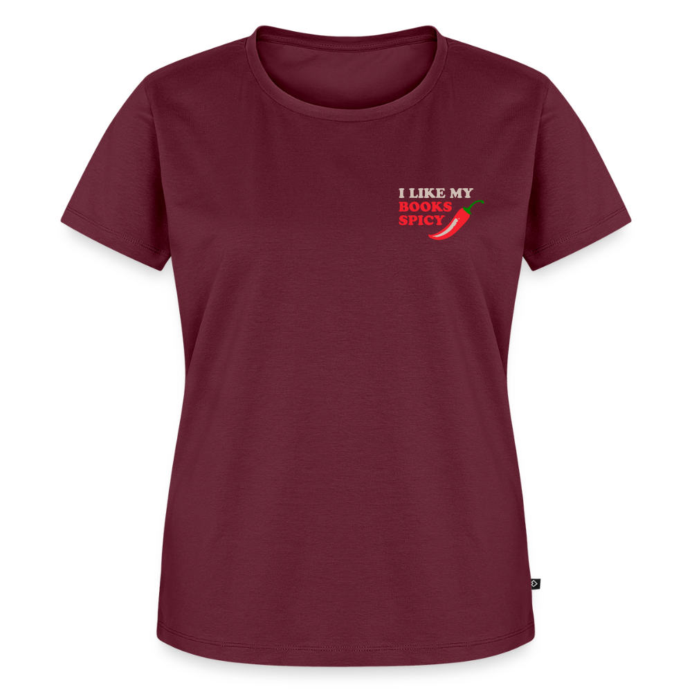 Frauen Premium T-Shirt - Burgunderrot