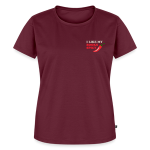 Frauen Premium T-Shirt - Burgunderrot