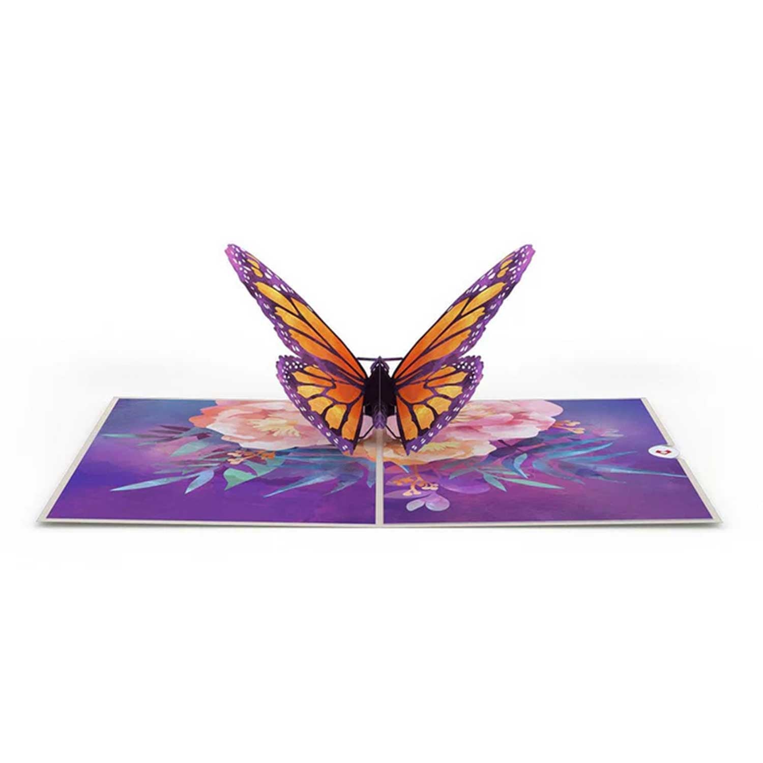 Monarchfalter 3D Pop-Up Karte