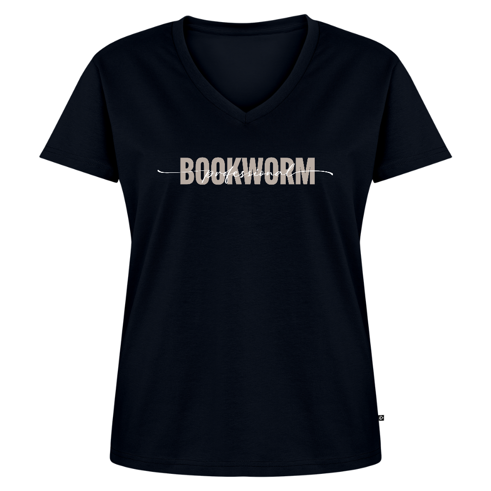 Frauen Bio-T-Shirt mit V-Ausschnitt von Stanley & Stella - Navy