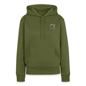 Frauen Premium Hoodie - Khaki