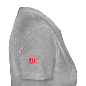 Frauen Premium T-Shirt - Grau meliert