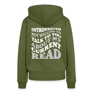 Frauen Premium Hoodie - Khaki