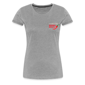Frauen Premium T-Shirt - Grau meliert