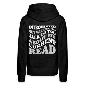 Frauen Premium Hoodie - Anthrazit