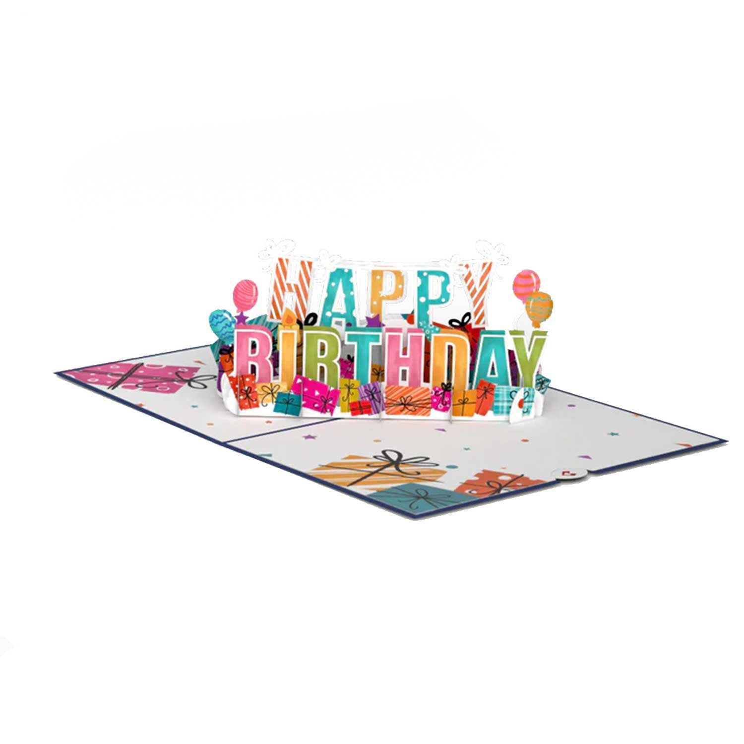 Happy Birthday 3D Pop-Up-Karte