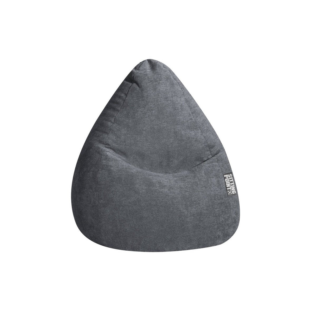 Sitzsack Alfa XL - 220 Liter in Velours-Optik - Bookiepad, Sitzhocker, Cozy, Indoor, Beanbag,Alfa XL