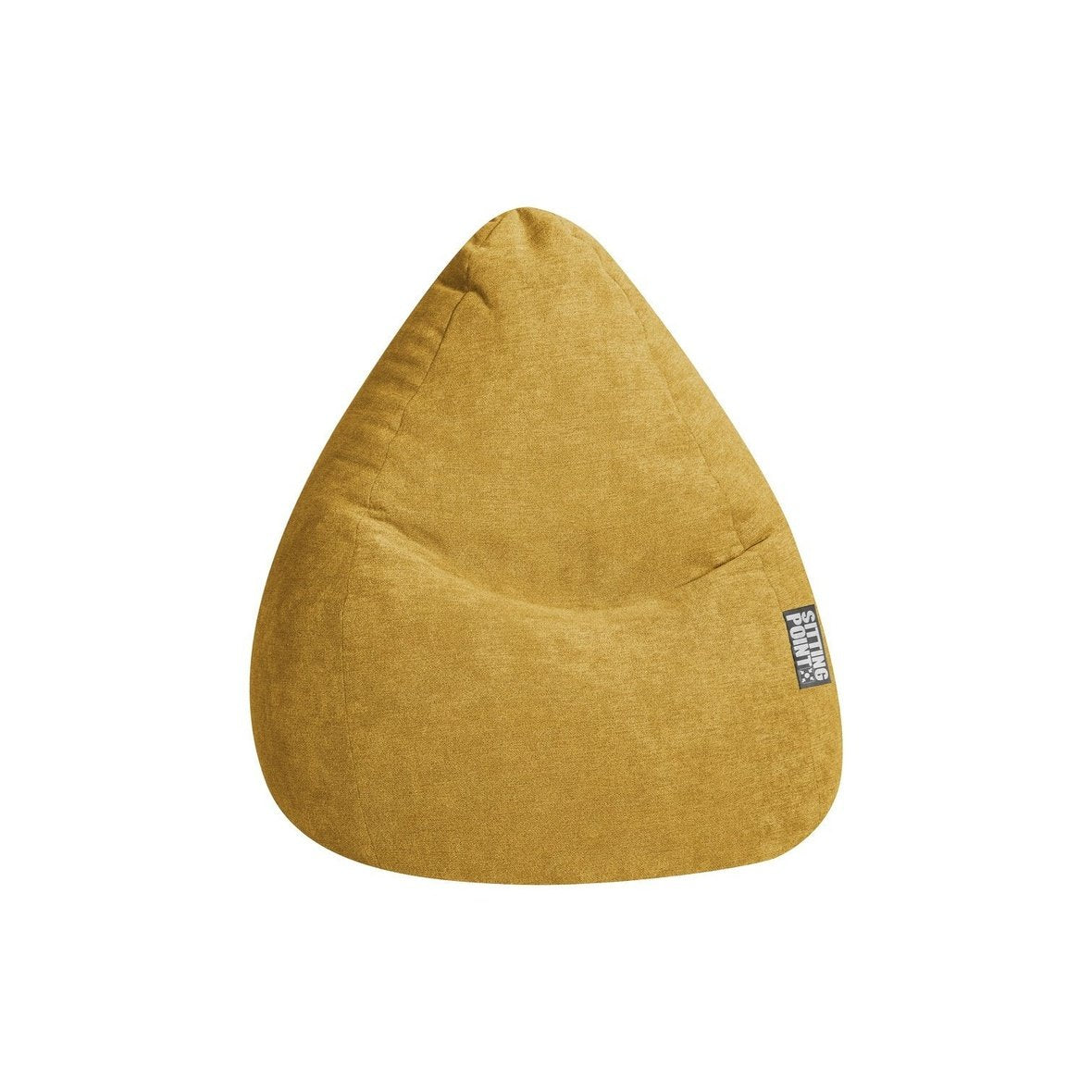 Sitzsack Alfa XL - 220 Liter in Velours-Optik - Bookiepad, Sitzhocker, Cozy, Indoor, Beanbag,Alfa XL