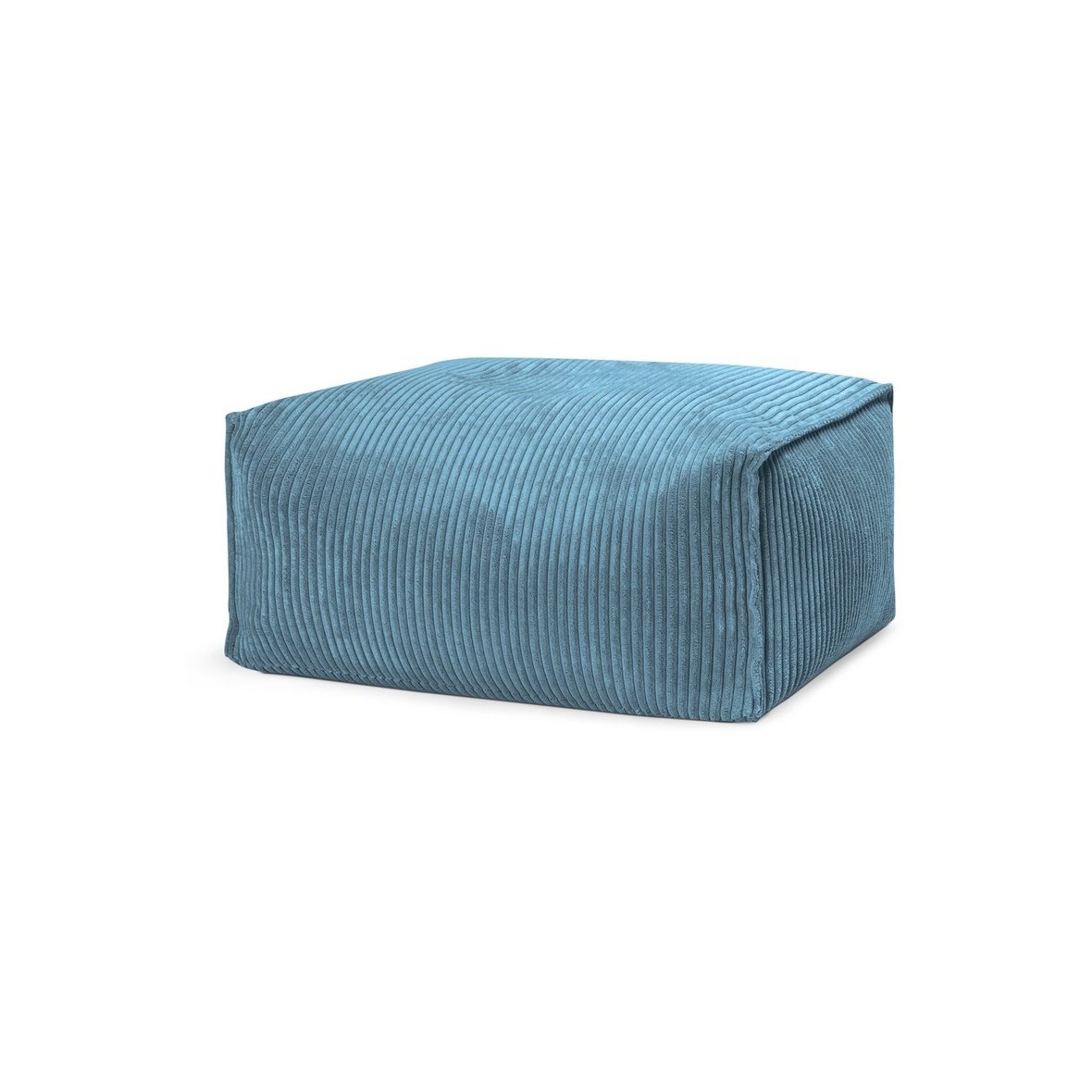 Roll Shara Grau in Cord-Optik - Bookiepad, Sitzhocker, Cozy, Indoor, Beanbag,Roll Shara