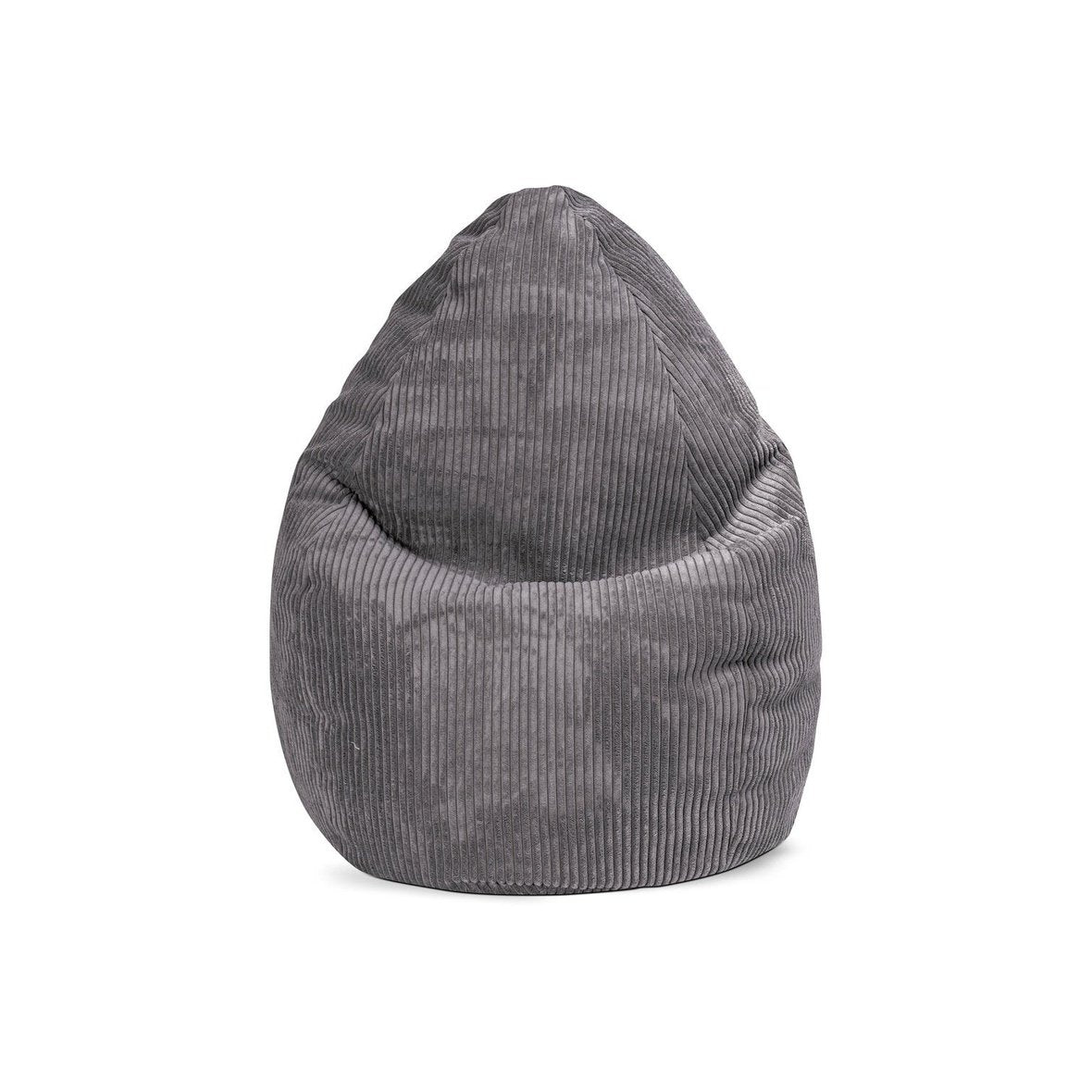 Sitzsack BeanBag Shara XL - 220 Liter in Cord-Optik - Bookiepad, Sitzhocker, Cozy, Indoor, Beanbag,Roll Shara