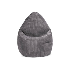 Sitzsack BeanBag Shara XL - 220 Liter in Cord-Optik - Bookiepad, Sitzhocker, Cozy, Indoor, Beanbag,Roll Shara