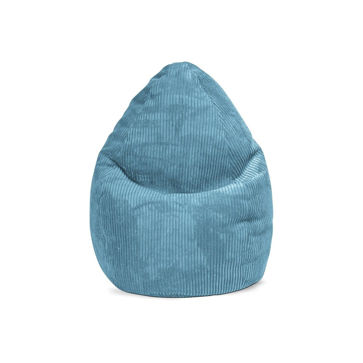 Sitzsack BeanBag Shara XL - 220 Liter in Cord-Optik - Bookiepad, Sitzhocker, Cozy, Indoor, Beanbag,Roll Shara
