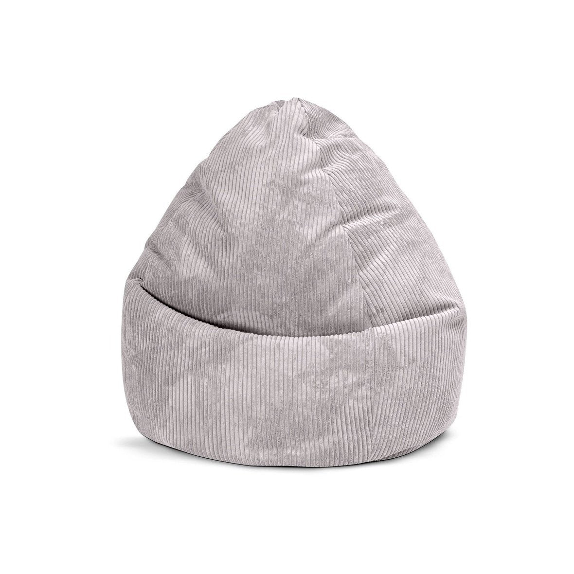 Sitzsack BeanBag Shara XXL - 300 Liter in Cord-Optik - Bookiepad, Sitzhocker, Cozy, Indoor, Beanbag,Roll Shara