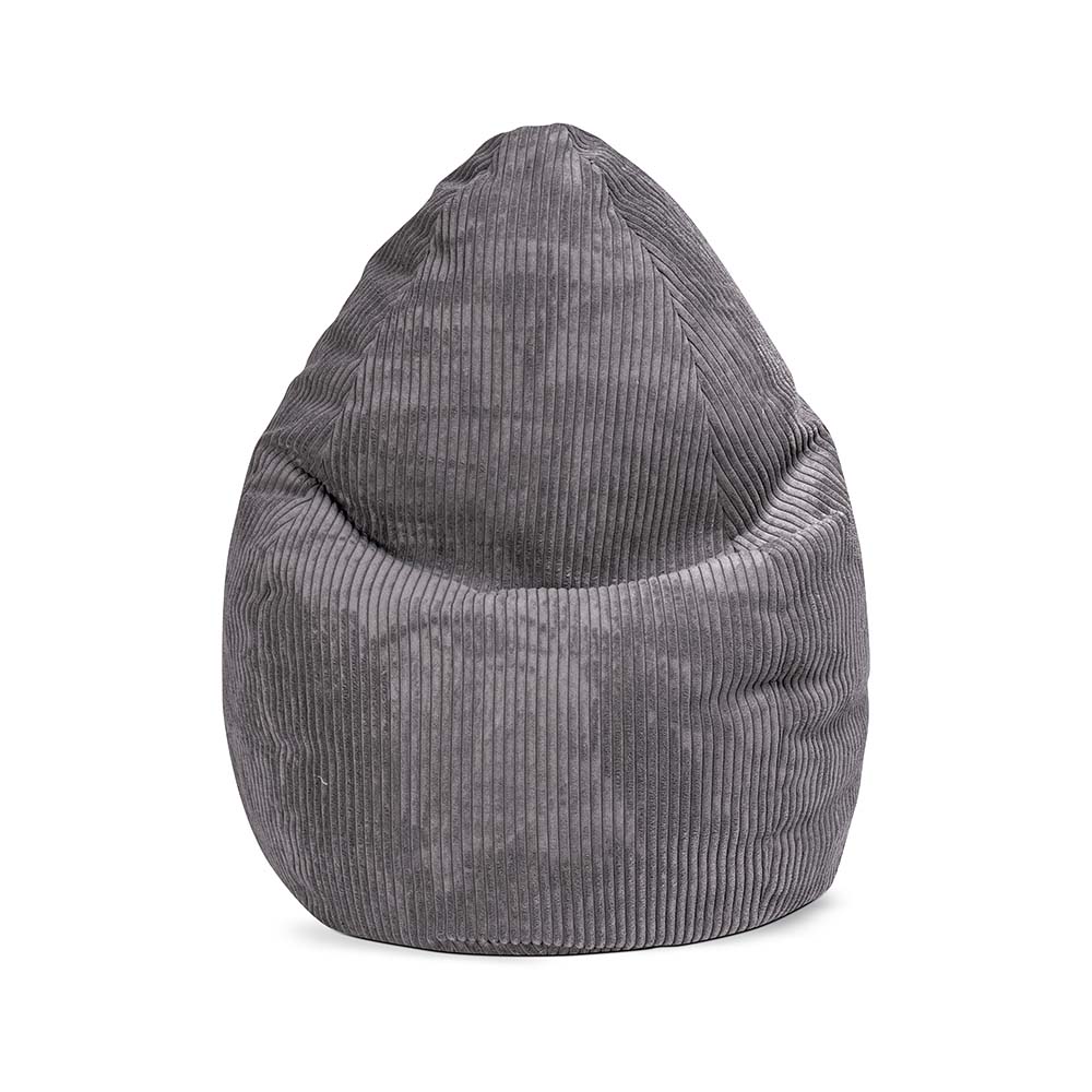 Sitzsack BeanBag Shara XXL - 300 Liter in Cord-Optik - Bookiepad, Sitzhocker, Cozy, Indoor, Beanbag,Roll Shara