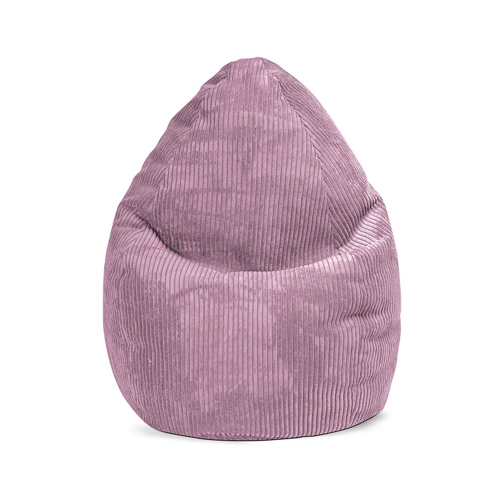 Sitzsack BeanBag Shara XXL - 300 Liter in Cord-Optik - Bookiepad, Sitzhocker, Cozy, Indoor, Beanbag,Roll Shara