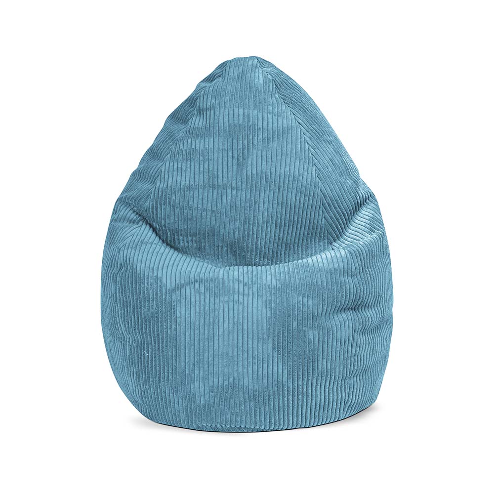 Sitzsack BeanBag Shara XXL - 300 Liter in Cord-Optik - Bookiepad, Sitzhocker, Cozy, Indoor, Beanbag,Roll Shara