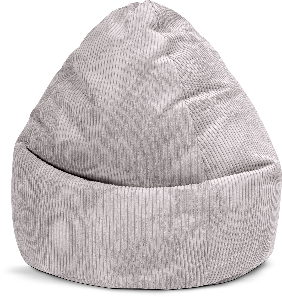 Sitzsack BeanBag Shara XXL - 300 Liter in Cord-Optik - Bookiepad, Sitzhocker, Cozy, Indoor, Beanbag,Roll Shara
